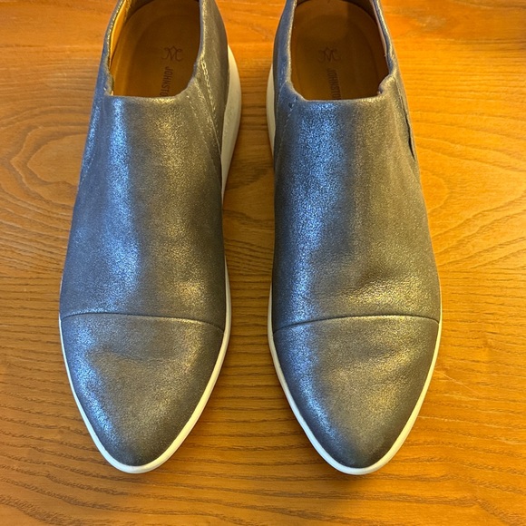 Johnston & Murphy Gray Pewter Ankle Booties Size 9 - Picture 2 of 8